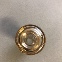 Load image into Gallery viewer, Blown Clear &amp; Gold Glass Egyptian Perfume Bottle (2&quot;)

