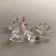 Load image into Gallery viewer, Crystal Unicorn Figurine with Flowers (2x4)
