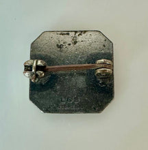 Load image into Gallery viewer, Vintage Sterling Enamel 4H Pin (0.5&quot;)
