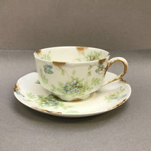 Load image into Gallery viewer, Haviland Limoges Schleiger #52b Teacup &amp; Saucer (3.5") (6 Available)
