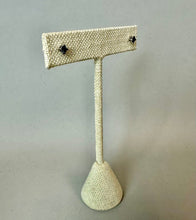 Load image into Gallery viewer, Sterling London Blue Topaz Stud Earrings
