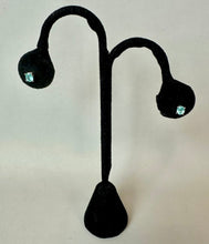 Load image into Gallery viewer, Sterling Blue Topaz Stud Earrings
