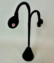 Load image into Gallery viewer, Sterling Pink Topaz Stud Earrings
