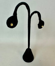 Load image into Gallery viewer, Gold Plated Sterling Citrine Stud Earrings
