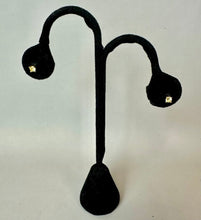 Load image into Gallery viewer, Gold Plated Sterling Citrine Stud Earrings
