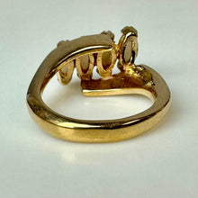 Load image into Gallery viewer, Espo Gold Plated Sterling Opal Ring sz 4.5
