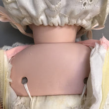 Load image into Gallery viewer, Porcelain Doll White Dress &amp; Bonnet (15")
