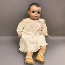 Load image into Gallery viewer, Vintage Composition 21&quot; Ideal Baby Doll Molded Hair Brown Sleep Eyes Cloth Body (As Is)
