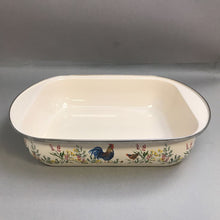 Load image into Gallery viewer, Paula Dean Enamel Rooster Roaster (3x14x12)
