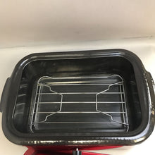 Load image into Gallery viewer, Nesco 18 Qt Red Roaster Oven #4818-12 Cook Well w/ Lid &amp; Rack
