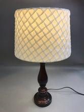 Load image into Gallery viewer, Brown Table Lamp with White Shade (24&quot;)
