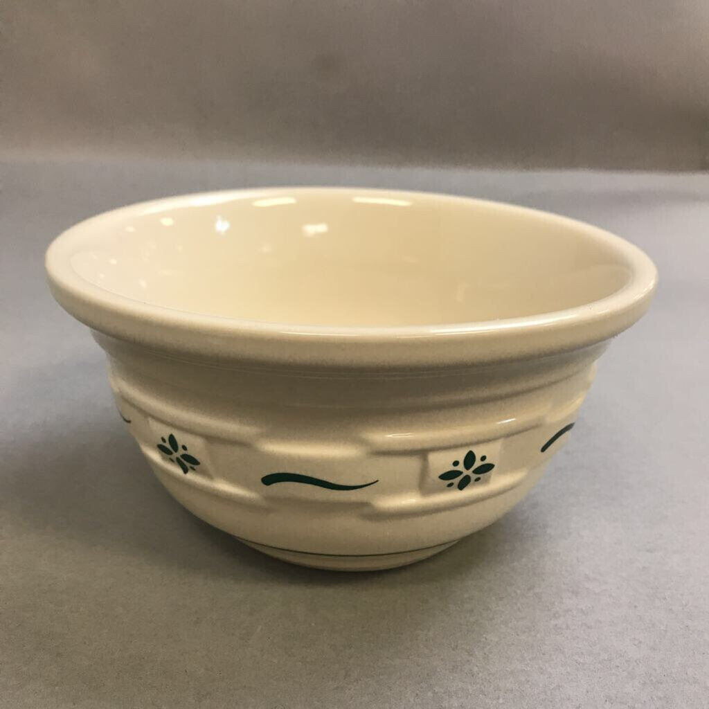 Longaberger Pottery Woven Traditions Classic Blue 6.5