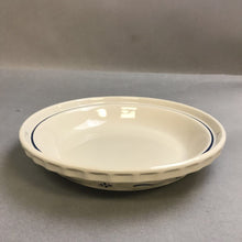Load image into Gallery viewer, Longaberger Pottery Woven Traditions Classic Blue Pie Pan (10&quot;)(2 Available)
