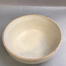 Load image into Gallery viewer, Vintage Primitive Farmhouse Gray Stoneware Mixing Bowl (10")
