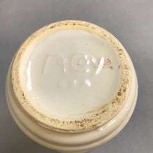 Load image into Gallery viewer, MCM McCoy Cream Ivory with Brown Rose Vase (8.5&quot;)(As Is)
