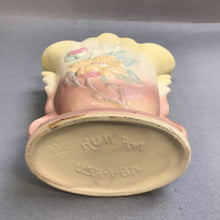 Load image into Gallery viewer, Hull Magnolia Vase Dusty Rose and Yellow, cCrca 1946 (8 1/2" )
