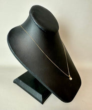Load image into Gallery viewer, Vintage Gold Filled Pearl Heart Pendant on 18" Chain
