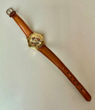 Load image into Gallery viewer, Vintage Warner Bros Tasmanian Devil Leather Band Women's Wristwatch (As-Is, Running)
