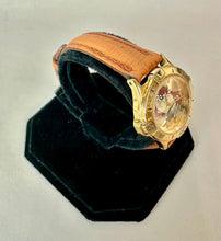 Load image into Gallery viewer, Vintage Warner Bros Tasmanian Devil Leather Band Women's Wristwatch (As-Is, Running)
