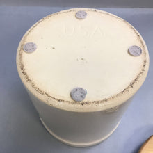 Load image into Gallery viewer, Antique Vintage Robinson Ransbottom 3 Gallon Blue Crown Stoneware Crock w/Lid (11")
