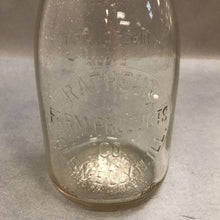 Load image into Gallery viewer, Rathbun Farm Products Glen Ellyn ILL Quart Milk Bottle (10")
