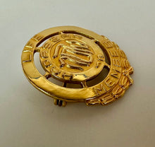 Load image into Gallery viewer, Vintage Hadassah Life Member Gold Filled Zionist Pin (1")
