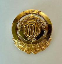 Load image into Gallery viewer, Vintage Hadassah Life Member Gold Filled Zionist Pin (1")

