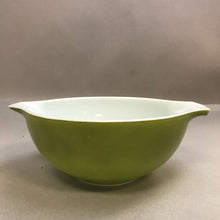 Load image into Gallery viewer, Vintage Pyrex Cinderella Nesting Mixing Bowl 443 2 1/2 Qt Avocado Green Slight Wear
