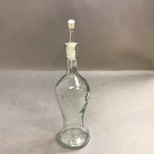 Load image into Gallery viewer, Vintage 1980's Melina's Clear Olive Oil Bottle (10")
