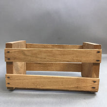 Load image into Gallery viewer, Small Wood Crate (5x10x6)
