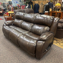 Load image into Gallery viewer, Home Stretch Leather Power Recliner Sofa (40x88x39)
