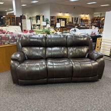 Load image into Gallery viewer, Home Stretch Leather Power Recliner Sofa (40x88x39)

