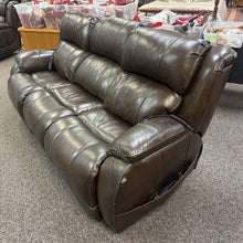 Load image into Gallery viewer, Home Stretch Leather Power Recliner Sofa (40x88x39)
