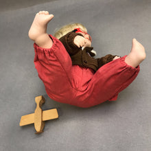 Load image into Gallery viewer, Danbury Mint Porcelain Doll - Tommy the Aviator Pilot (9.5")
