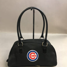 Load image into Gallery viewer, Vintage Black Chicago Cubs Purse 8x12x5)
