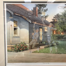 Load image into Gallery viewer, Charles Peterson Signed &amp; Framed Print, "One on One", Basketball Match w/ Figures From the Past (30x35.5)
