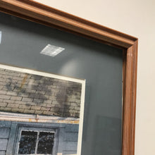 Load image into Gallery viewer, Charles Peterson Signed &amp; Framed Print, "Home Grown", Gardening Scene w/ Figures From the Past (30x31.5) (As-Is)
