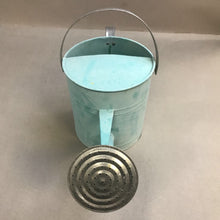 Load image into Gallery viewer, Rustic Galvanized Steel Painted Watering Can (9")
