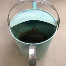 Load image into Gallery viewer, Rustic Galvanized Steel Painted Watering Can (9")
