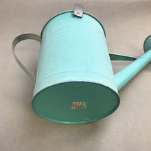 Load image into Gallery viewer, Rustic Galvanized Steel Painted Watering Can (9")
