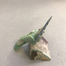 Load image into Gallery viewer, Hand Carved Quartz Gemstone Cockatoo Bird Figurine (4")
