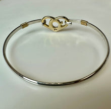 Load image into Gallery viewer, Two-Tone God's Heart Bracelet (2.5" Inside Diameter)
