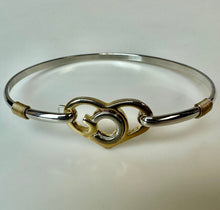 Load image into Gallery viewer, Two-Tone God's Heart Bracelet (2.5" Inside Diameter)
