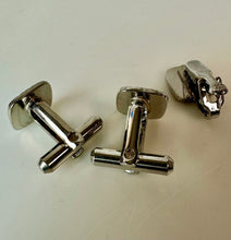 Load image into Gallery viewer, Vintage Grants Cufflinks &amp; Tie Clip Set in Original Box

