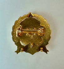 Load image into Gallery viewer, Vintage Cross &amp; Crown Sunday School Pin (1")
