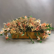 Load image into Gallery viewer, Gold Tone Planter W/ Faux Foliage (18x13)
