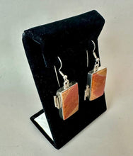 Load image into Gallery viewer, Sterling Imperial Jasper Modern Setting Earrings (1.75")
