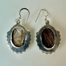 Load image into Gallery viewer, Sterling Mother of Pearl Earrings (1.5")
