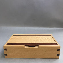 Load image into Gallery viewer, Handcrafted Wood Treasure Box Signed (3x11x7)
