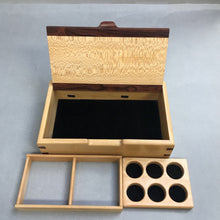 Load image into Gallery viewer, Handcrafted Wood Treasure Box Signed (3x11x7)
